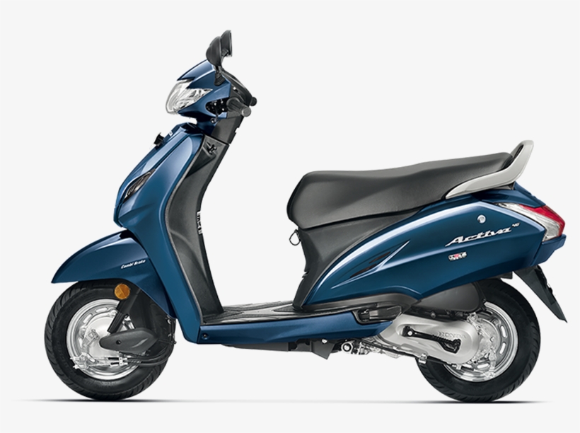 Honda Activa 4g Scooter - Honda Activa 4g Blue Colour, transparent png download