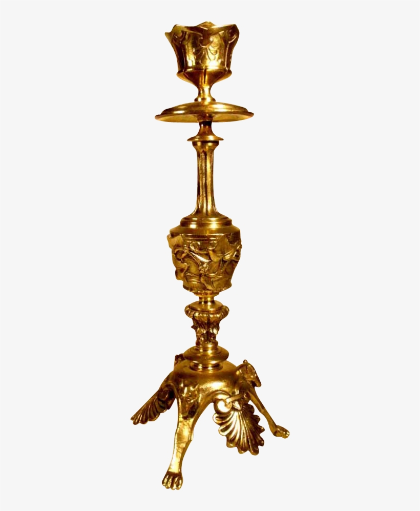 Candle Holder Png - Dog, transparent png download