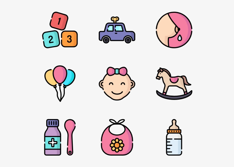 Baby - Pacifier, transparent png download
