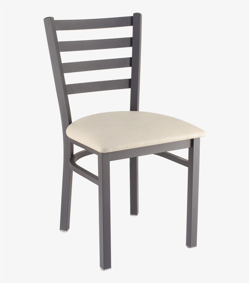 Metal Ladderback Chair - Metal Back Chair, transparent png download