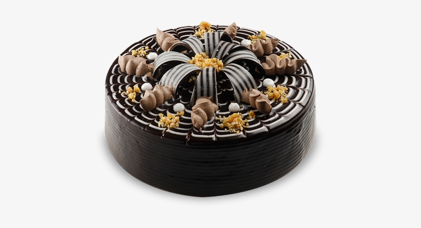 Premium Chocolate Caramel Cake - Pastry, transparent png download