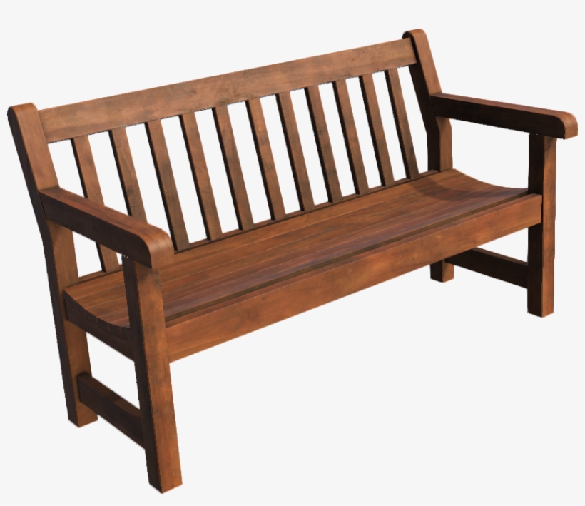 Park Bench V2 - Park, transparent png download