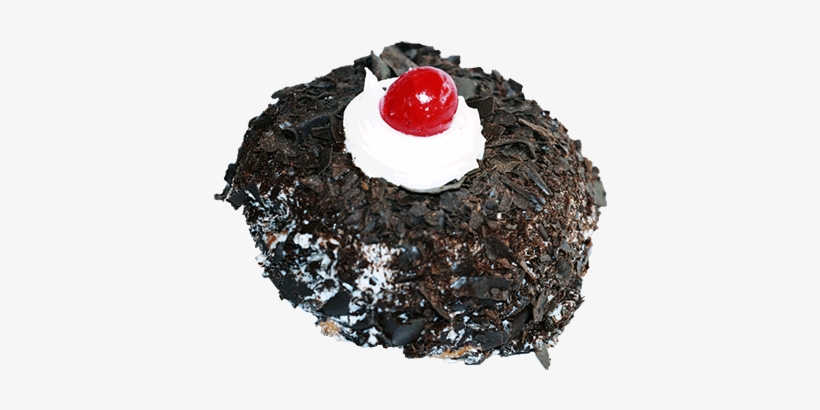 Double Chocolate Donut - Chocolate Cake, transparent png download