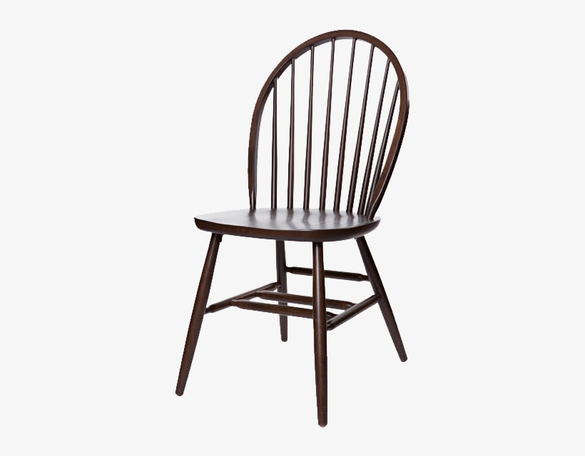 Chairs & Armchairs - Windsor Chair With Upholstery, transparent png download