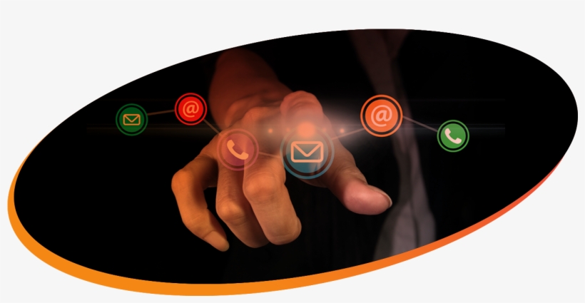 Contact Us - Circle, transparent png download
