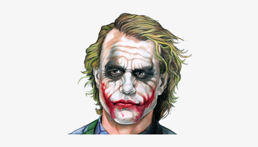 Guason/joker Psd - Joker Wig (batman The Dark Knight Joker) Adult Size, transparent png download