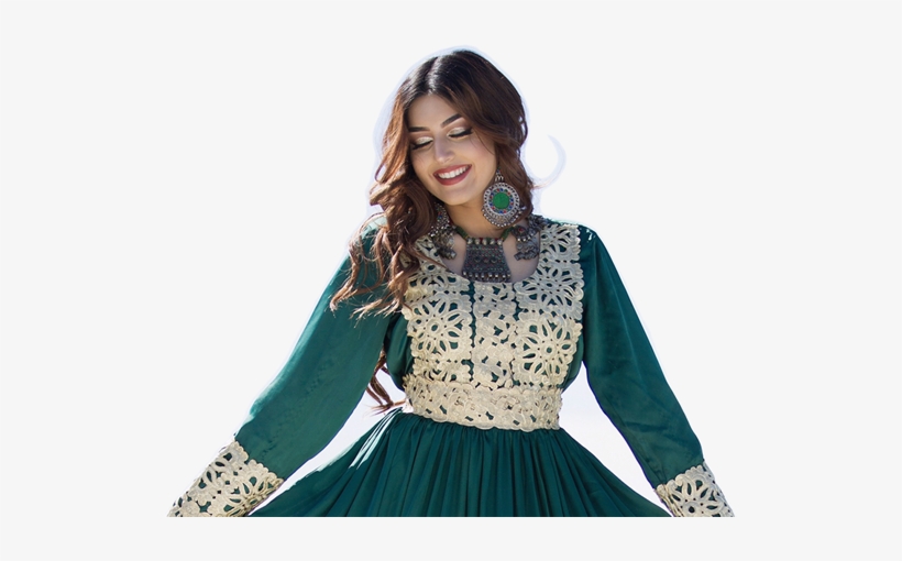 Afhhan Woman Wearing Tradition Clothing - Sarah Afghan Clothes, transparent png download