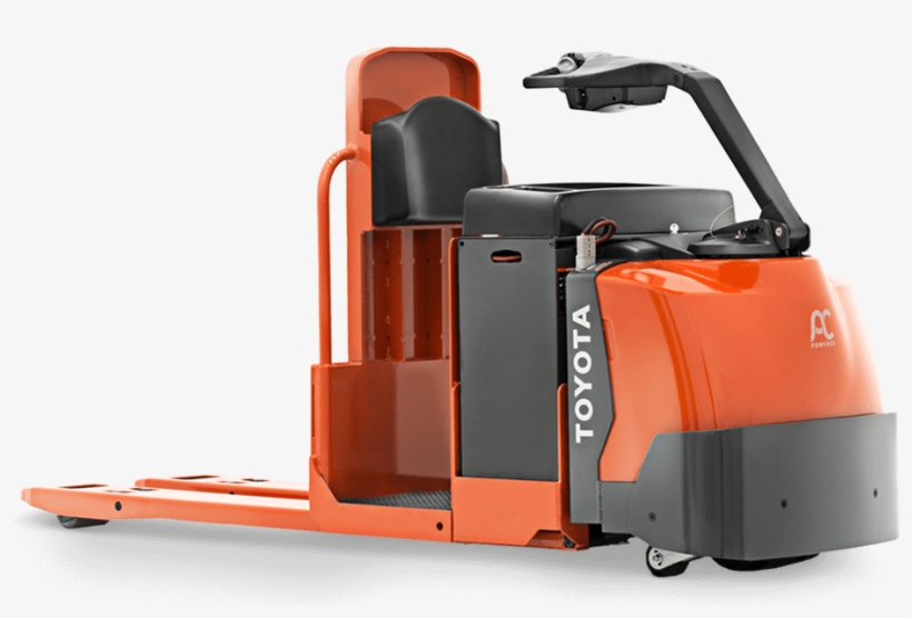 Center-controlled Rider Pallet Jack - Ride On Electric Pallet Truck, transparent png download