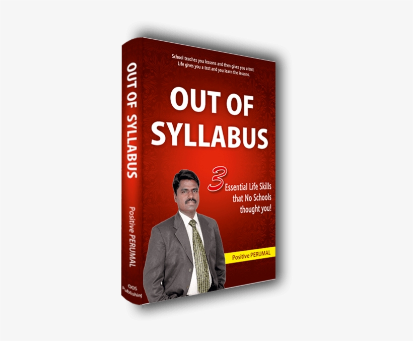 Positive Perumal Author Entrepreneur Speaker - Out Of Syllabus, transparent png download