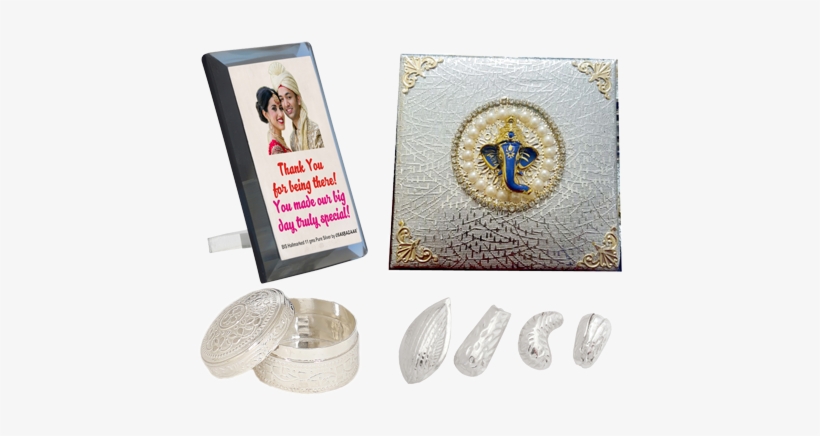 Personalized Wedding Gifts In Silver By Osasbazaar - Wedding, transparent png download
