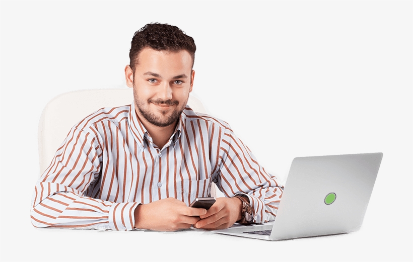 Business Vpn Man - Sitting, transparent png download