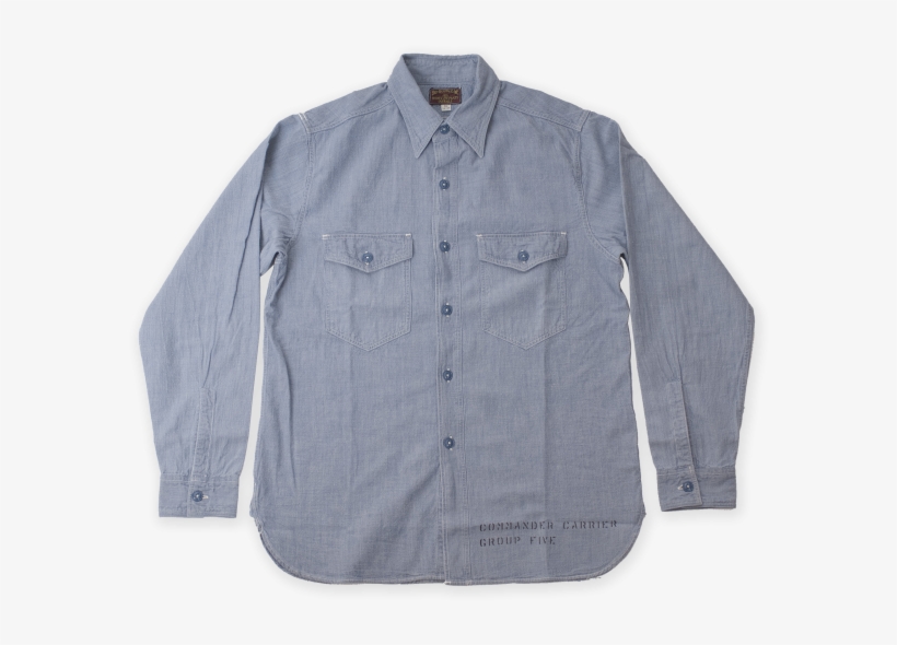 Chambray - Chambray Shirt Cva 38, transparent png download