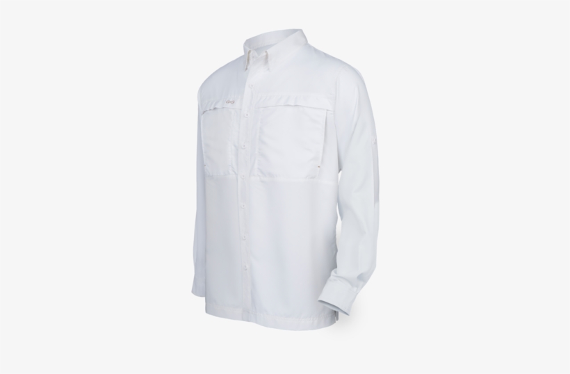 Shop Now - Men White Long Sleeve Collar Shirt Png, transparent png download