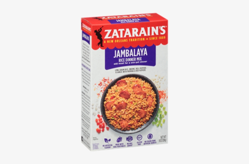 Zatarain's Jambalaya Mix - Zatarain's Jambalaya Rice, transparent png download