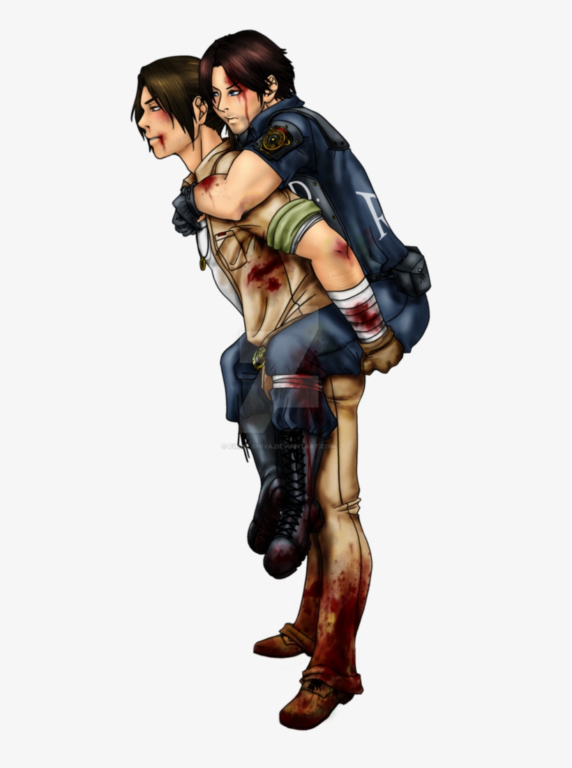 Resident Evil Outbreak Piggyback - Resident Evil Outbreak Kevin, transparent png download