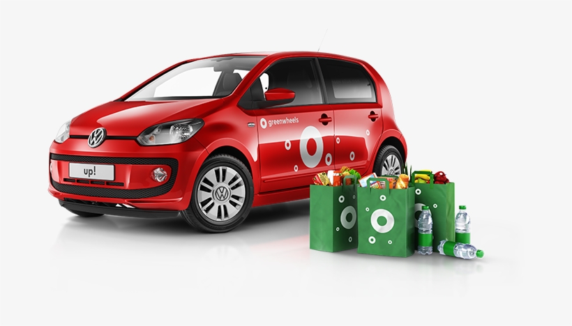 Volkswagen Up - Volkswagen Up Greenwheels, transparent png download