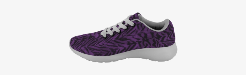 Matsu Royal Purple Bengal Tiger Striped Unisex Running - Sneakers, transparent png download