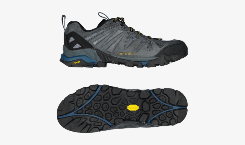 Rei Garage Deal Of The - Merrell Capra Sport Gtx Mens Hiking Shoe Colour: Black/lime, transparent png download