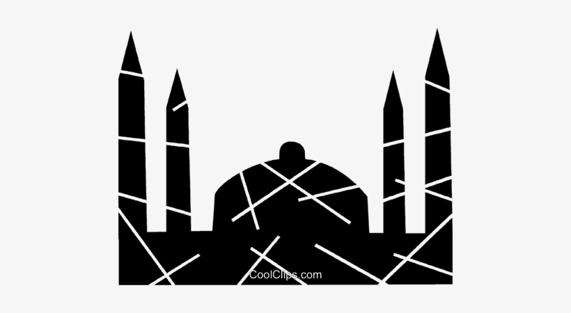 Hindu Temple Royalty Free Vector Clip Art Illustration - Illustration, transparent png download