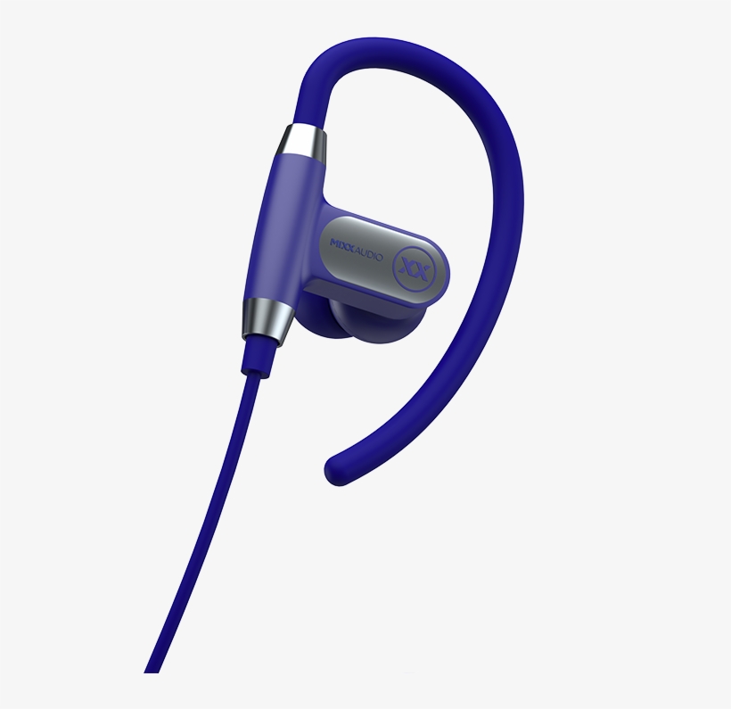 Secure Fit 2 Wireless Sports Earphones Blue - Headphones, transparent png download