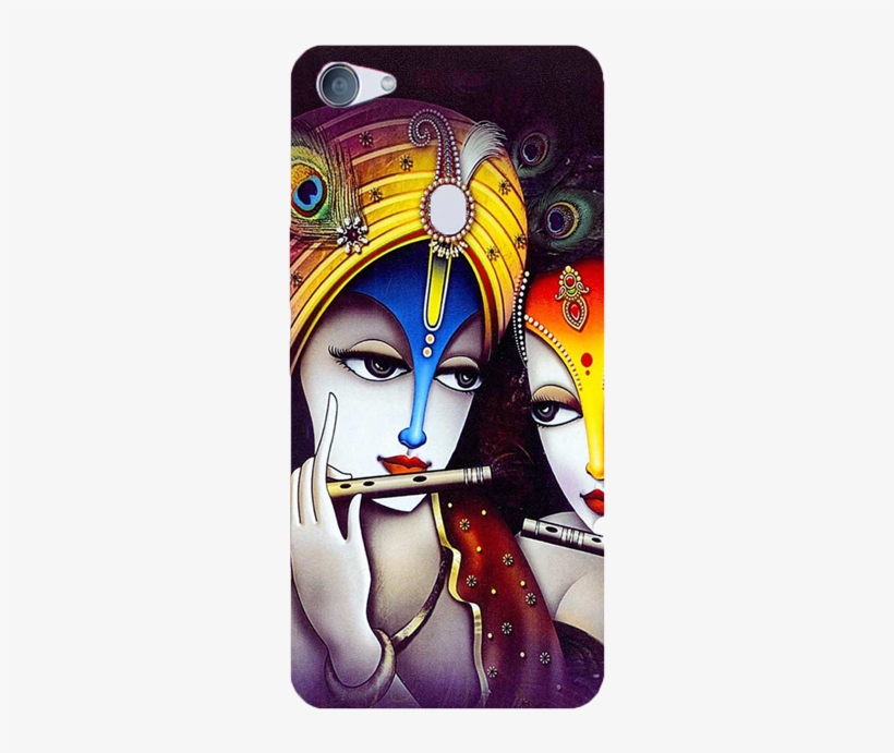 Radhe Krishna Theme Mobile Cover - Mobile Phone Case, transparent png download