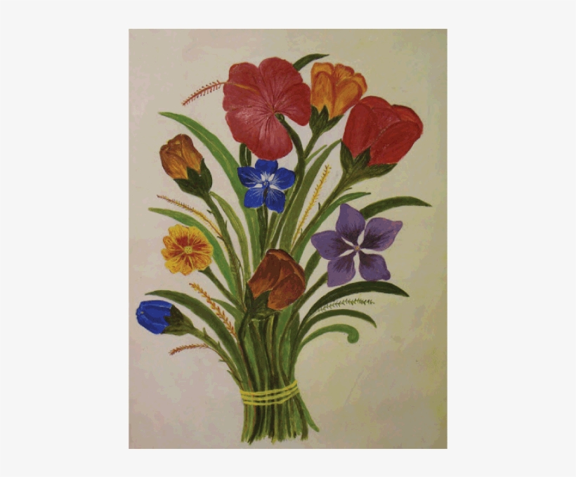 Painting-flower Painting - Bouquet, transparent png download