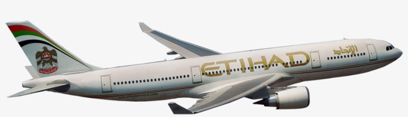 Flight Png Hd - Dublin To Abu Dhabi Etihad, transparent png download