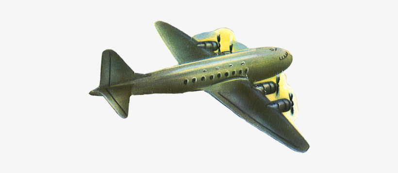 Airplane Scrap Image - Vintage Airplane Png, transparent png download