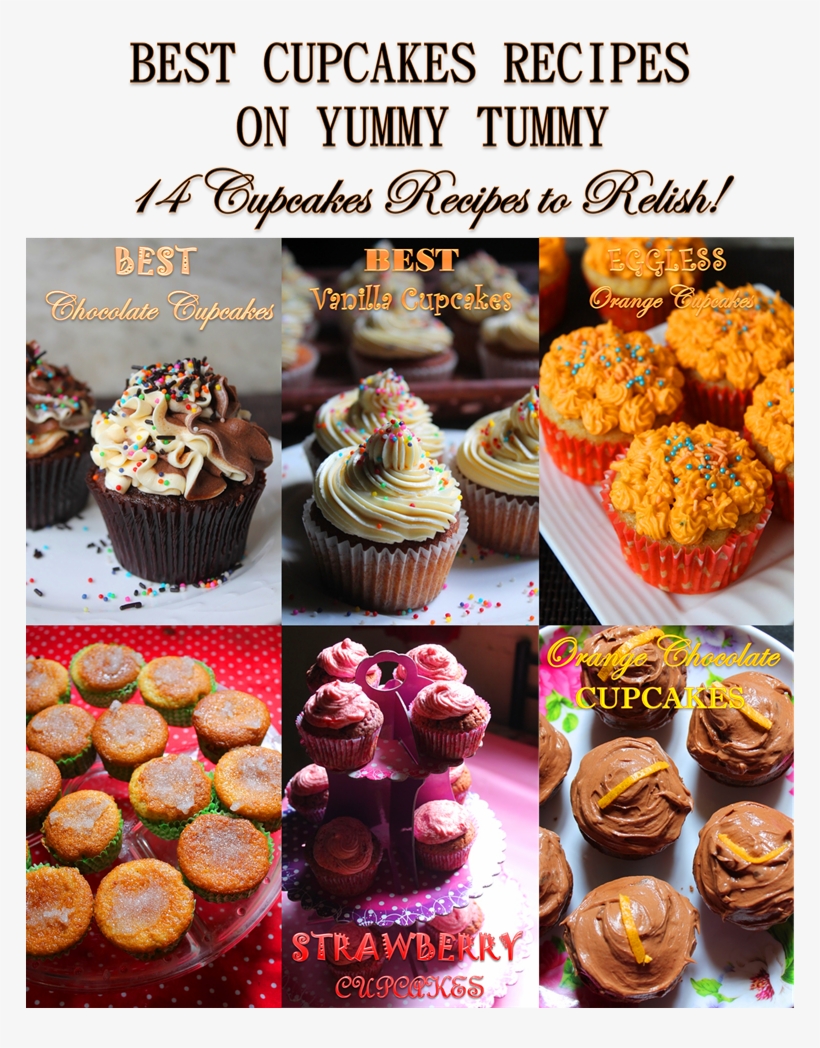 Best Cupcake Recipes Eggless Cupcake Recipes - Cupcake, transparent png download