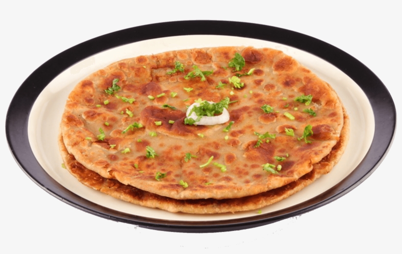 Paratha With Plate, transparent png download