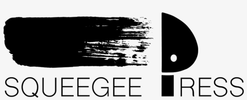 Black Logo - Squeegee Press, transparent png download