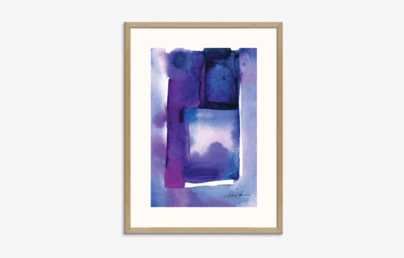 100kms - P2639 - Pfwt - Watercolour Abstraction 214 By Kathy Morton Stanion, transparent png download