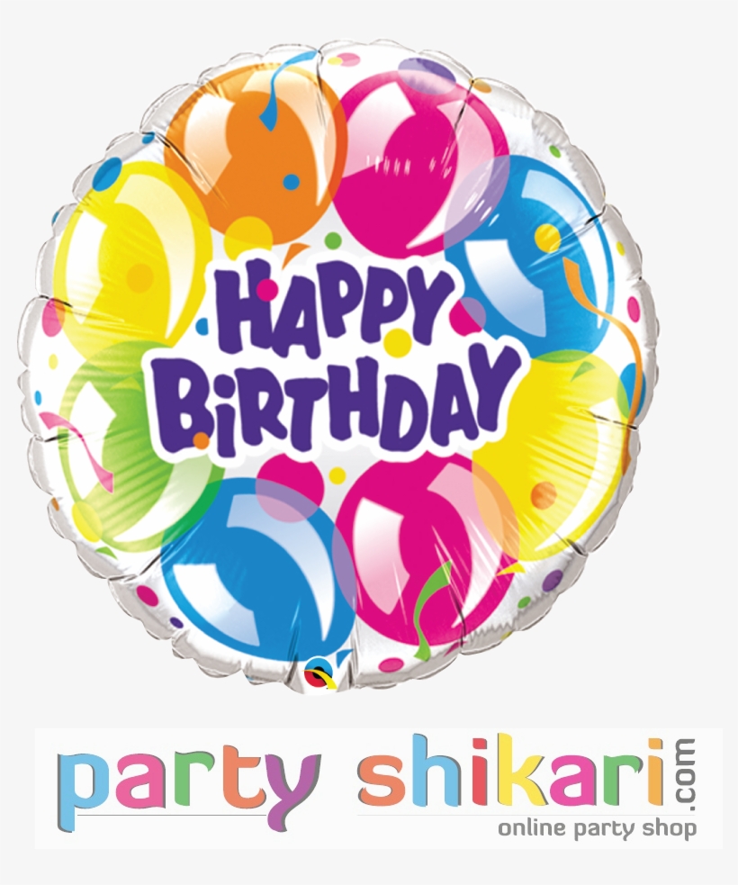 Foil Happy B Day Balloons, transparent png download