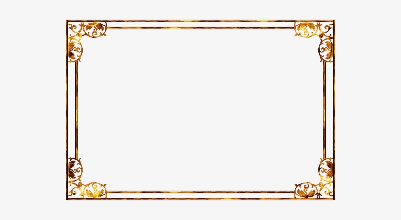15 Hd Png Frames For Free On Mbtskoudsalg - Gold Frames Hd Png, transparent png download