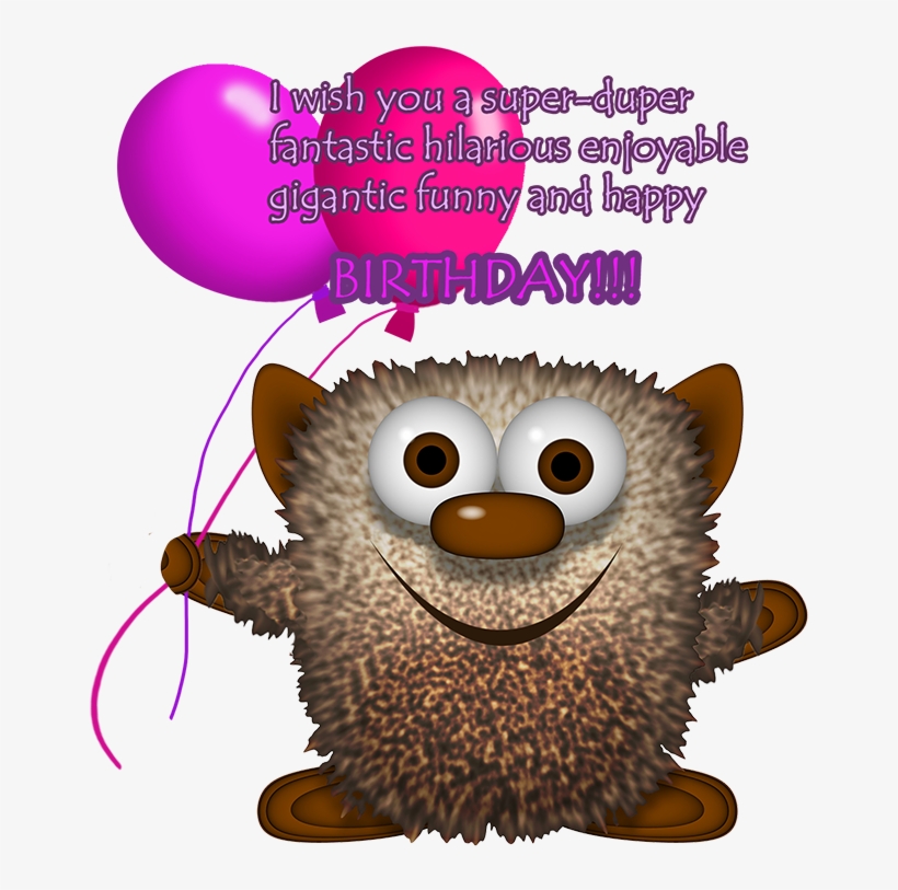 Birthday Art And Free Graphics Monster Birthda - Birthday Funny, transparent png download