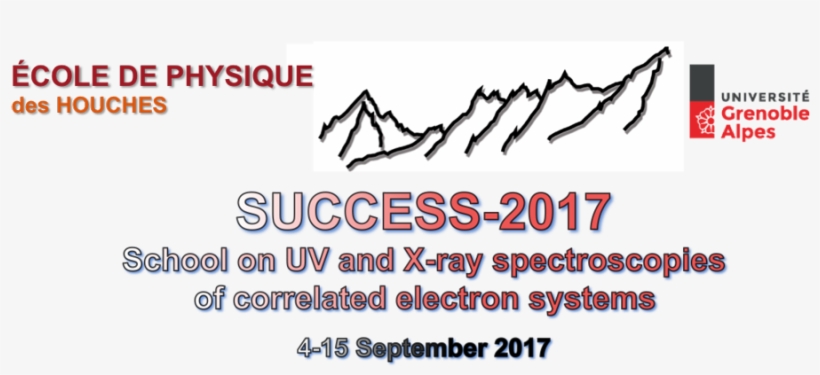 School On Uv And X-ray Spectroscopies Of Correlated - Png Text Hd New 2017, transparent png download