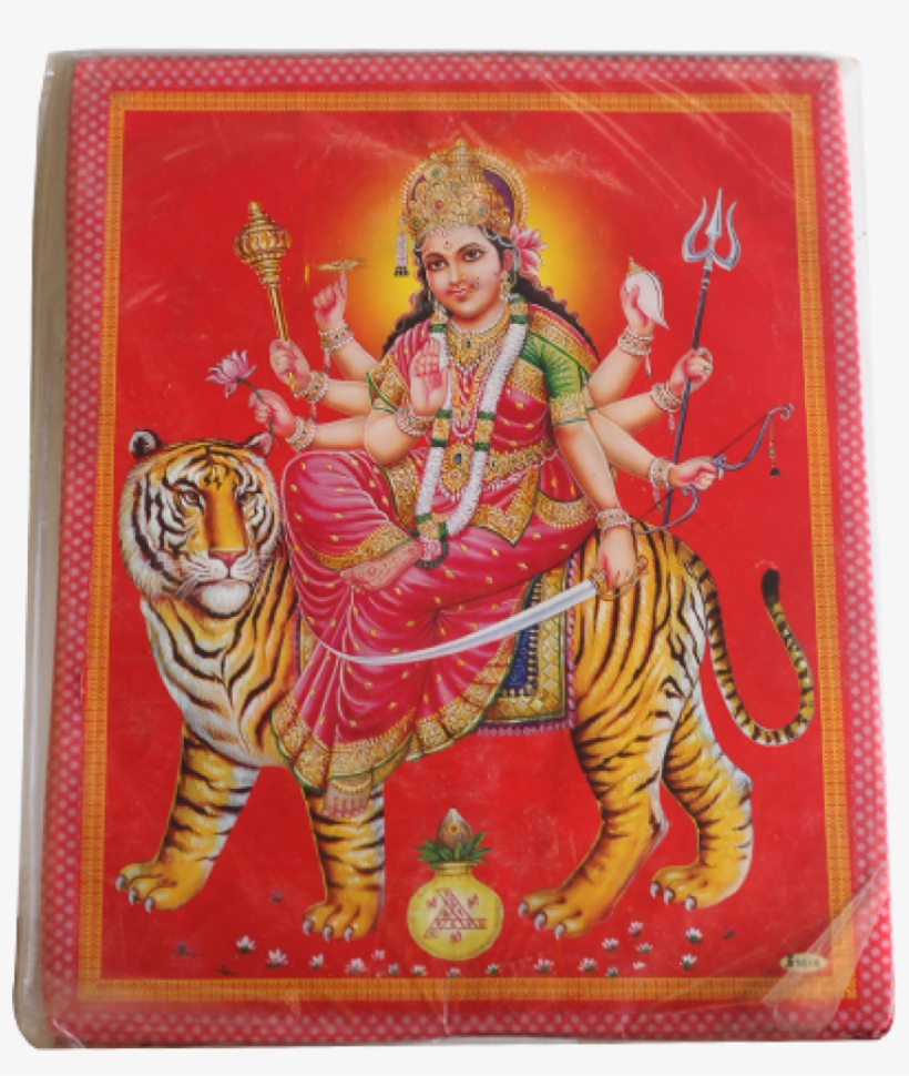 More Views - Durga - Sherawali Mata Ki, transparent png download