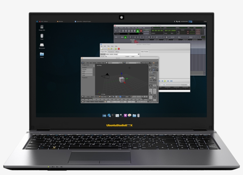 Ubuntustudio Notebook 15,6" Hd Ips Cd/dvd - Ubuntu, transparent png download