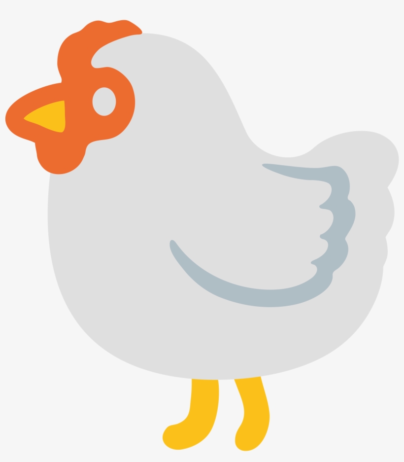 File U F Svg Wikimedia Commons Open - Chicken Emoji Png, transparent png download