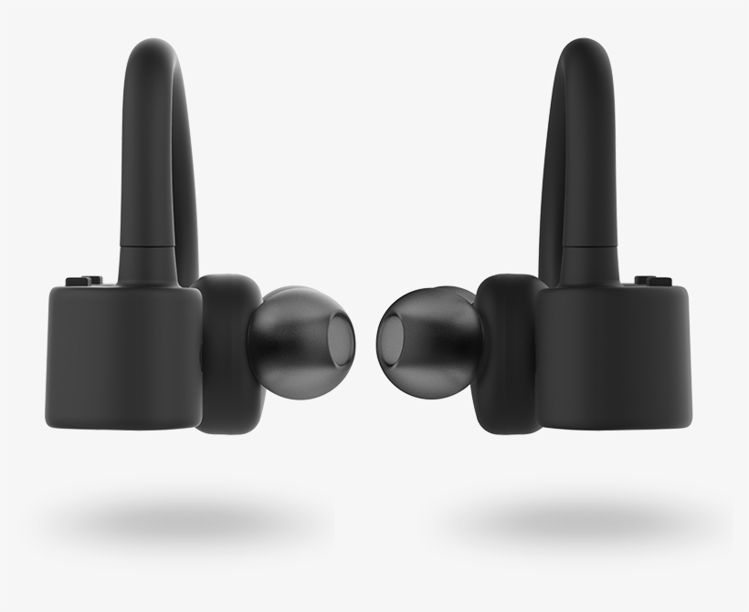 Rowkin Surge Product Gallery 5 - Rowkin Surge Bluetooth Wireless Earbuds (orange/black), transparent png download