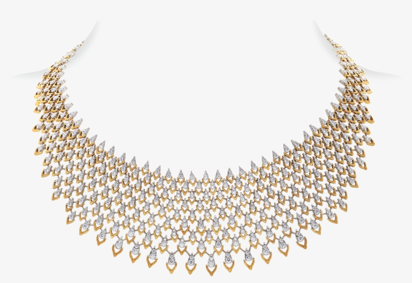 Com, Necklace, P - American Diamond Jewellery Png, transparent png download