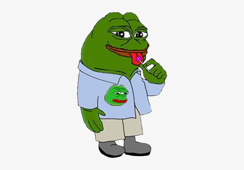 Post - Pepe The Frog Themed Coloring Book [book], transparent png download