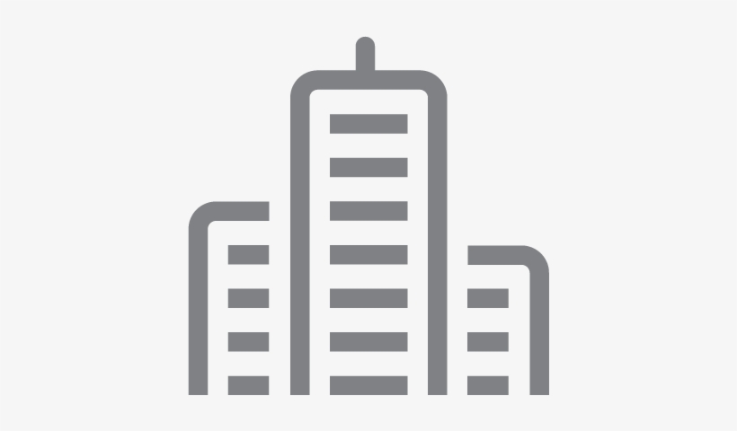 Research Shows That Well-designed Landscaping Increases - Office Building Icon Png Grey, transparent png download