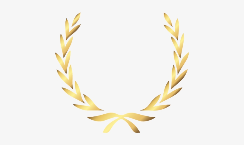 Lorbeerkranz Gold Png, transparent png download
