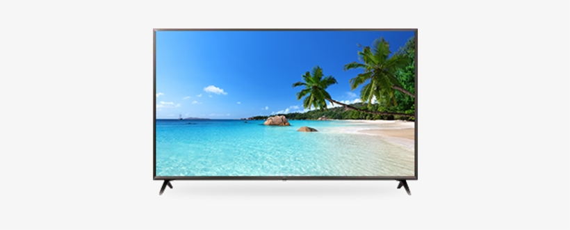 Tv & Home Theater Deals - Chois Custom Films Cf1046 Beach Sky Plam Trees Glass, transparent png download