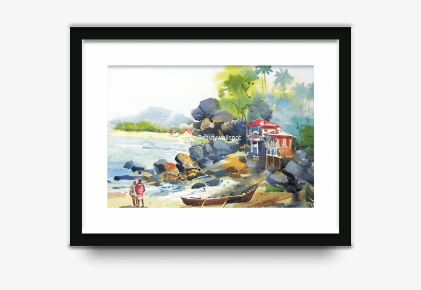 Canacona Goa Scenery Buy Original Paintings Online - Canacona, transparent png download