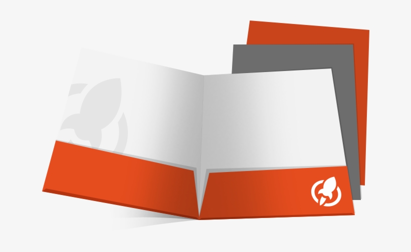 Presentation Folders - Rush Flyer Printing, transparent png download
