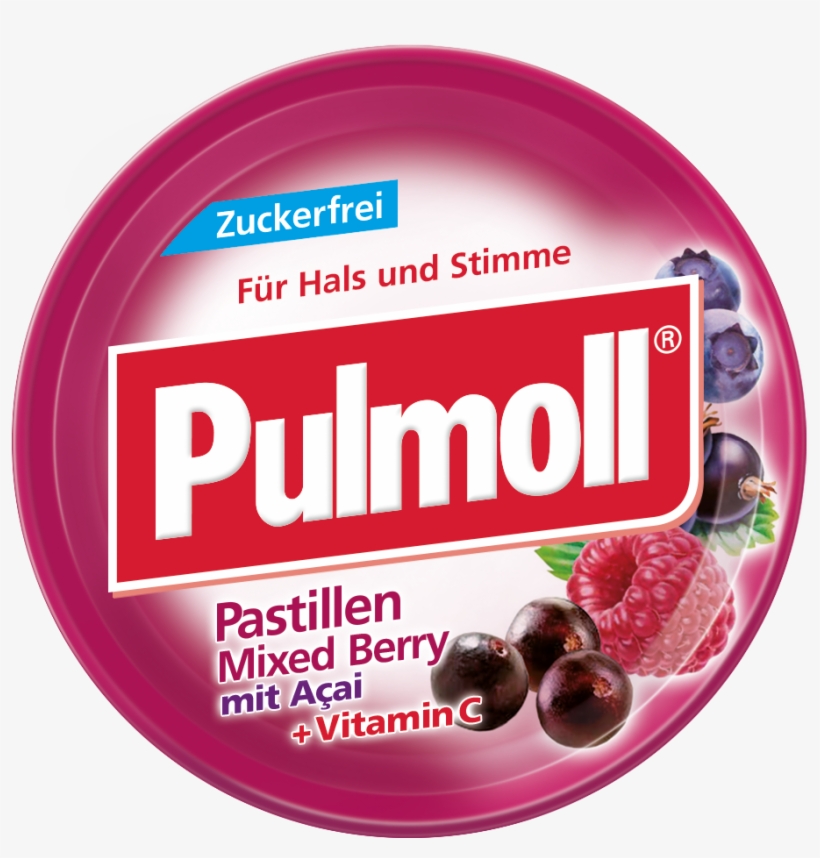 Mixed Berry - Pulmoll Classic Pastillen, transparent png download