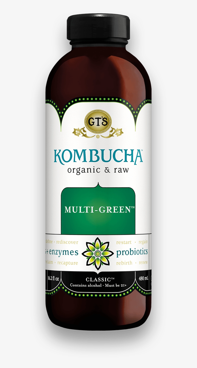 Multi-green@2x - Gts Kombucha Pink Lady Basil, transparent png download
