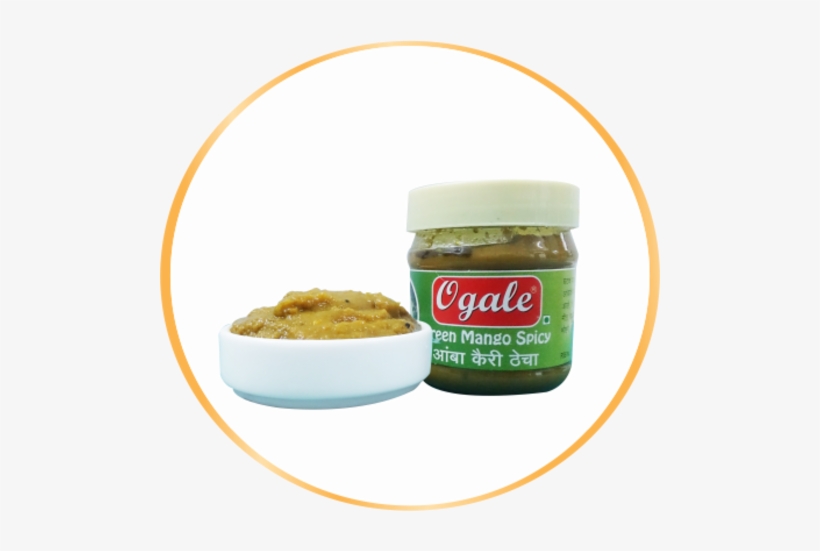 Green Mango Spicy Chutney - Dish, transparent png download